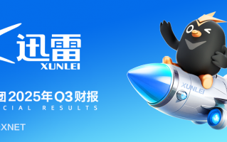 迅雷发布2025年第三季度财报：总营收1.264亿美元